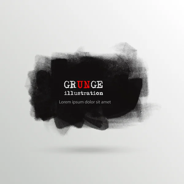 Grunge abstraite dessinée à la main . — Image vectorielle