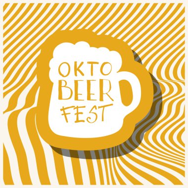 Octoberfest. Tatil vektör çizim