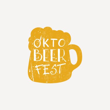 Octoberfest. Tatil vektör çizim