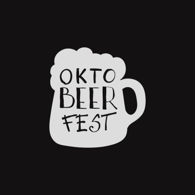 Octoberfest. Tatil vektör çizim