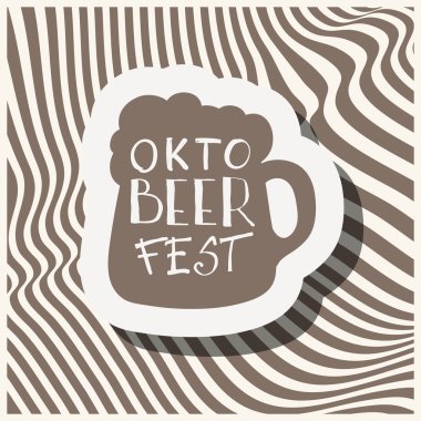 Octoberfest. Tatil vektör çizim