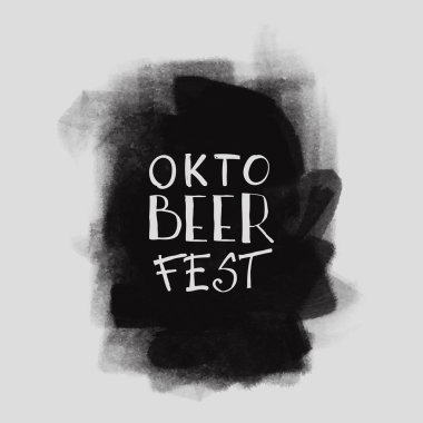 Octoberfest. Tatil vektör çizim