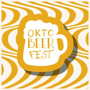 Octoberfest. Tatil vektör çizim