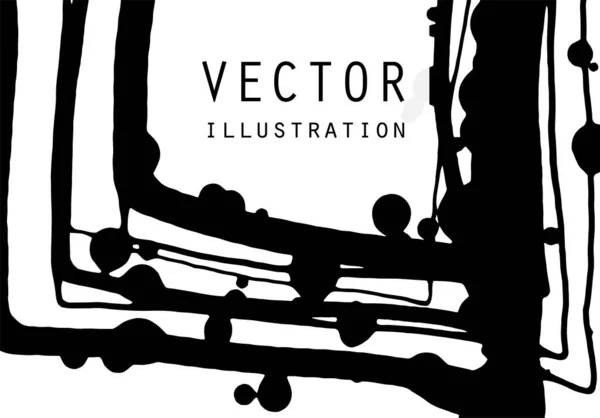Cartões Artísticos Criativos Universais Texturas Desenhadas Mão Estilo Japonês Design — Vetor de Stock