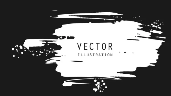 Абстрактные Чернильные Баннеры Эффектом Гранжа Японский Стиль Векторная Иллюстрация — стоковый вектор