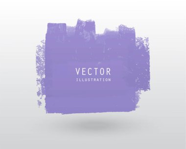 Vektör illüstrasyon grunge fırça stili boya renkli boş afiş. Soyut tasarım ögesi.
