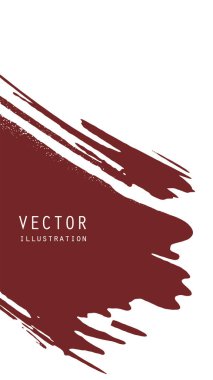 Grunge efektli soyut mürekkep fırçası afişleri. Japon tarzı. Vektör illüstrasyonu