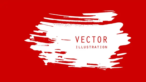 Bandeiras Pincel Tinta Abstratas Com Efeito Grunge Estilo Japonês Ilustração — Vetor de Stock