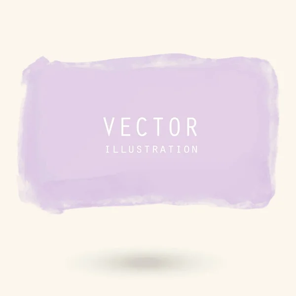 Abstrakt Vektor Akvarell Banner Clolor Penseldrag Vit Bakgrund Art Illustration — Stock vektor