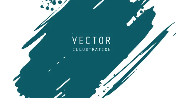 Bandeiras Pincel Tinta Abstratas Com Efeito Grunge Estilo Japonês Ilustração — Vetor de Stock