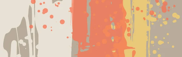 Designvorlage Gestaltungselement Sommer Hintergrund Abstrakte Grunge Banner Textur Pinsel Hintergrund — Stockvektor
