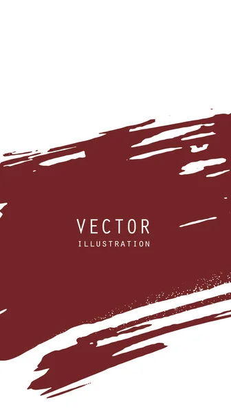 Pancartas Abstractas Pincel Tinta Con Efecto Grunge Estilo Japonés Ilustración — Vector de stock