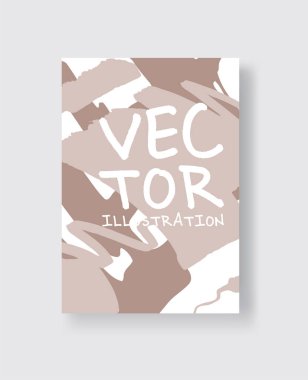 Sanatsal yaratıcı evrensel kartlar. El yapımı kumaşlar. Poster, kart, pankart, broşür, broşür, ilanlar için tasarım.