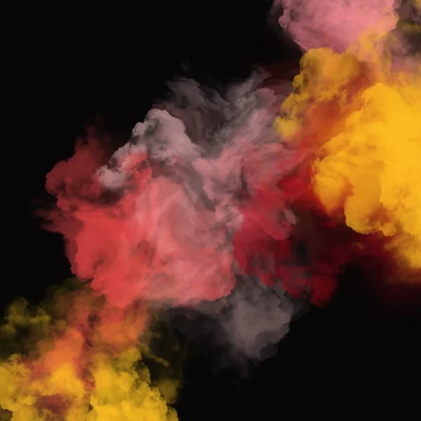 Color Splash Background Background Design Smoke Paint Creativity Abstract Art — Stock Photo, Image