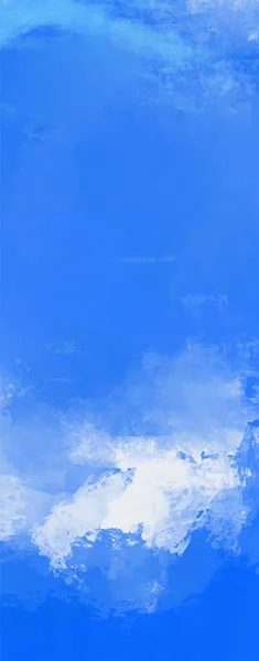 Vektor Abstrakten Handgezeichneten Acryl Hintergrund Blaue Aquarell Banner Vorlage Vektorillustration — Stockvektor