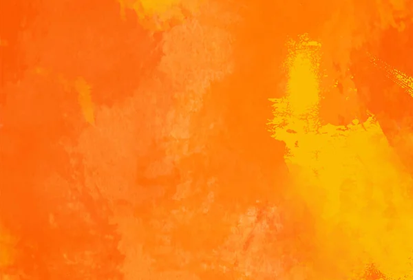 水彩红橙色抽象设计横幅 矢量说明 — 图库矢量图片