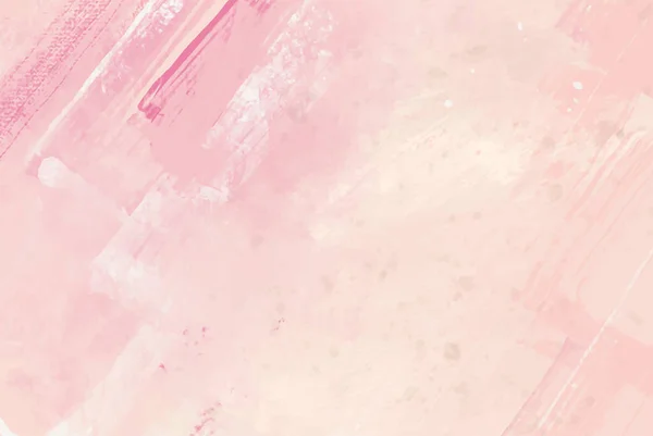 ベクトル抽象的なカラーペイントピンクの背景 手描き抽象絵筆ストローク 水彩要素 — ストックベクタ
