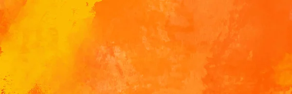水彩赤オレンジカラー抽象的なデザインのバナー ベクターイラスト — ストックベクタ