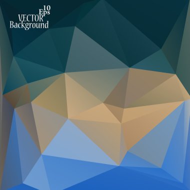 geometrik arka plan tasarımı - vektör çizim kullanmak için