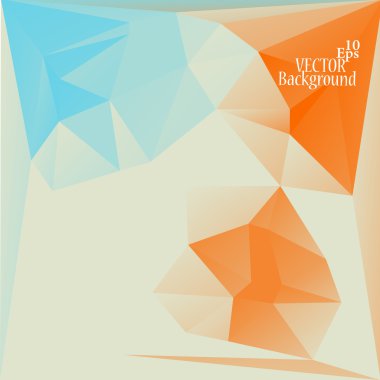 geometrik arka plan tasarımı - vektör çizim kullanmak için