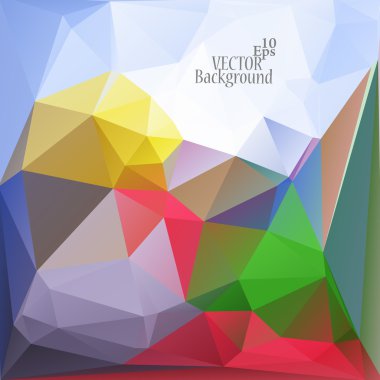 geometrik arka plan tasarımı - vektör çizim kullanmak için