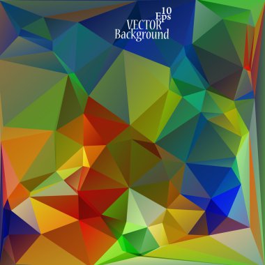 geometrik arka plan tasarımı - vektör çizim kullanmak için