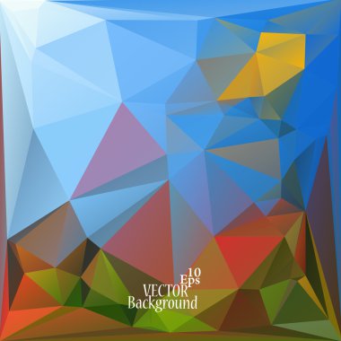 geometrik arka plan tasarımı - vektör çizim kullanmak için