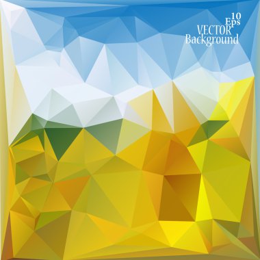 geometrik arka plan tasarımı - vektör çizim kullanmak için