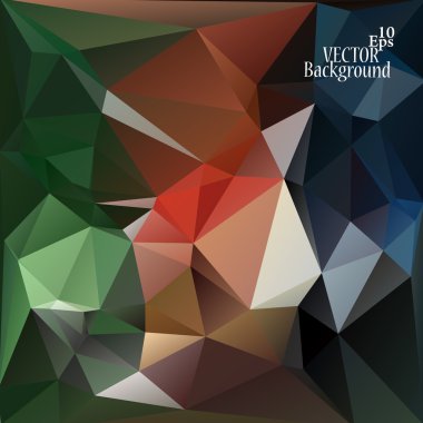 geometrik arka plan tasarımı - vektör çizim kullanmak için