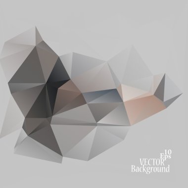 geometrik arka plan tasarımı - vektör çizim kullanmak için