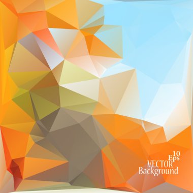 geometrik arka plan tasarımı - vektör çizim kullanmak için