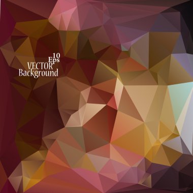 geometrik arka plan tasarımı - vektör çizim kullanmak için