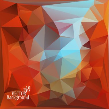 geometrik arka plan tasarımı - vektör çizim kullanmak için