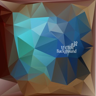 geometrik arka plan tasarımı - vektör çizim kullanmak için