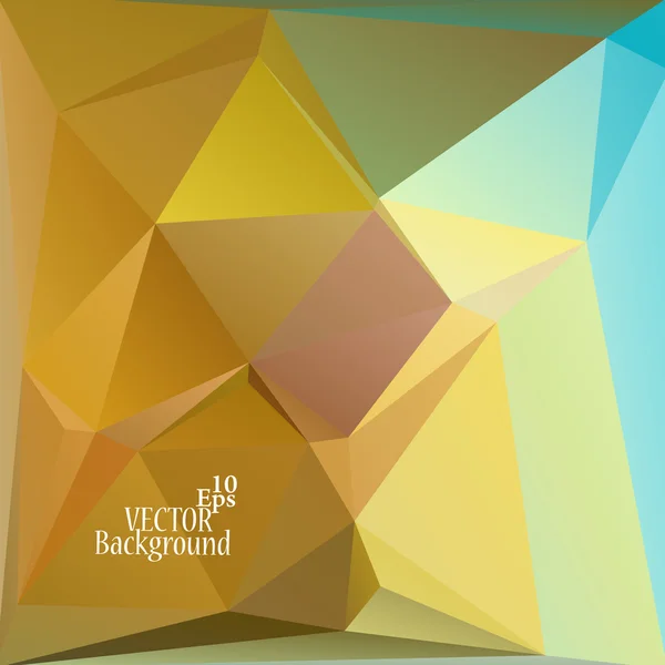 Абстрактный геометрический фон для использования в дизайне - векторная иллюстрация — стоковый вектор