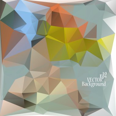 Çokrenkli (Yeşil, Kırmızı, Mavi) Tasarım Şablonları. Geometrik Üçgen Soyut Modern Vektör Arkaplanı. 