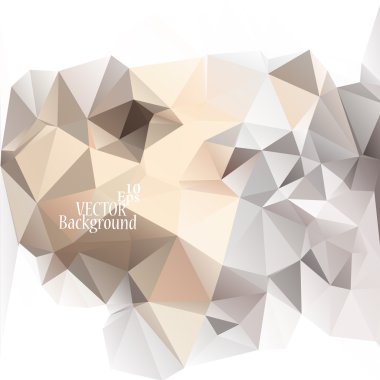 Çok renkli tasarım şablonları. Üçgen geometrik soyut Moder