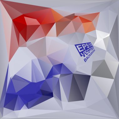 çok renkli tasarım şablonları. geometrik üçgen soyut modern vektör arka plan. 