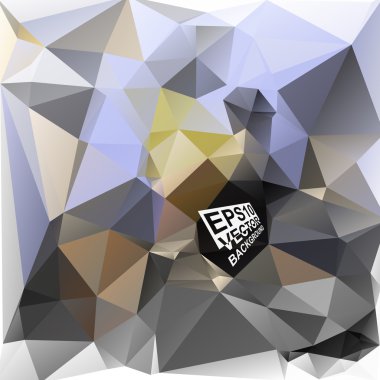 çok renkli tasarım şablonları. geometrik üçgen soyut modern vektör arka plan. 