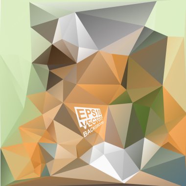 çok renkli tasarım şablonları. geometrik üçgen soyut modern vektör arka plan. 