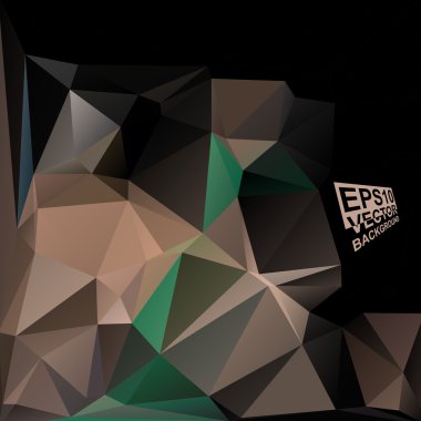 çok renkli tasarım şablonları. geometrik üçgen soyut modern vektör arka plan. 