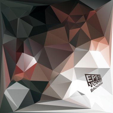 çok renkli tasarım şablonları. geometrik üçgen soyut modern vektör arka plan. 