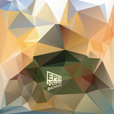 çok renkli tasarım şablonları. geometrik üçgen soyut modern vektör arka plan. 