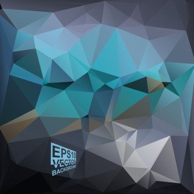 çok renkli tasarım şablonları. geometrik üçgen soyut modern vektör arka plan. 