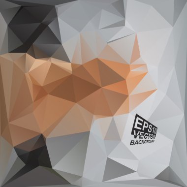 çok renkli tasarım şablonları. geometrik üçgen soyut modern vektör arka plan. 