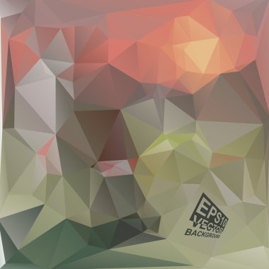 çok renkli tasarım şablonları. geometrik üçgen soyut modern vektör arka plan. 