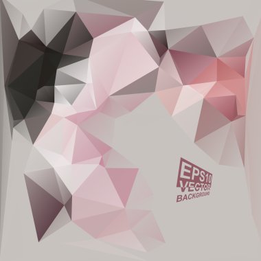 çok renkli tasarım şablonları. geometrik üçgen soyut modern vektör arka plan. 