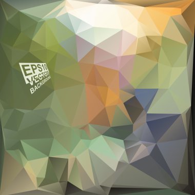 çok renkli tasarım şablonları. geometrik üçgen soyut modern vektör arka plan. 