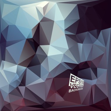 çok renkli tasarım şablonları. geometrik üçgen soyut modern vektör arka plan. 