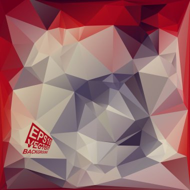 çok renkli tasarım şablonları. geometrik üçgen soyut modern vektör arka plan. 